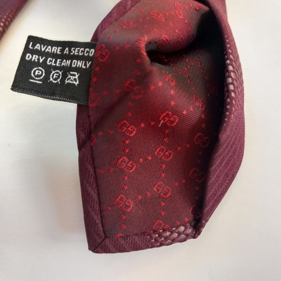 Recent Gucci mens stripe silk tie - Picture 8 of 12